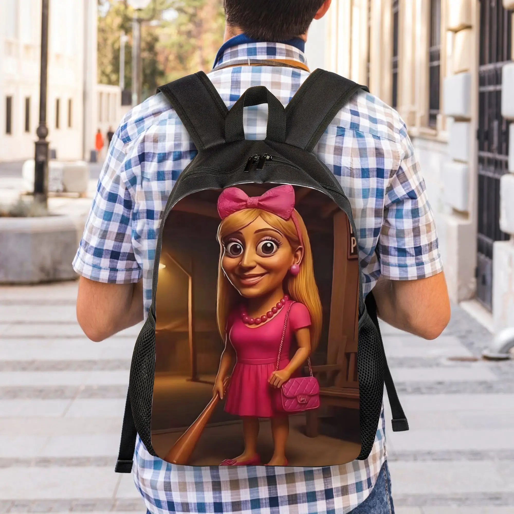 Back to school season Tung Tung Tung Sahur 21 Schoolbag For Men Women Vintage Backpack
Back to school season Tung Tung Tung Sahur 21 Schoolbag For Men Women Vintage Backpack