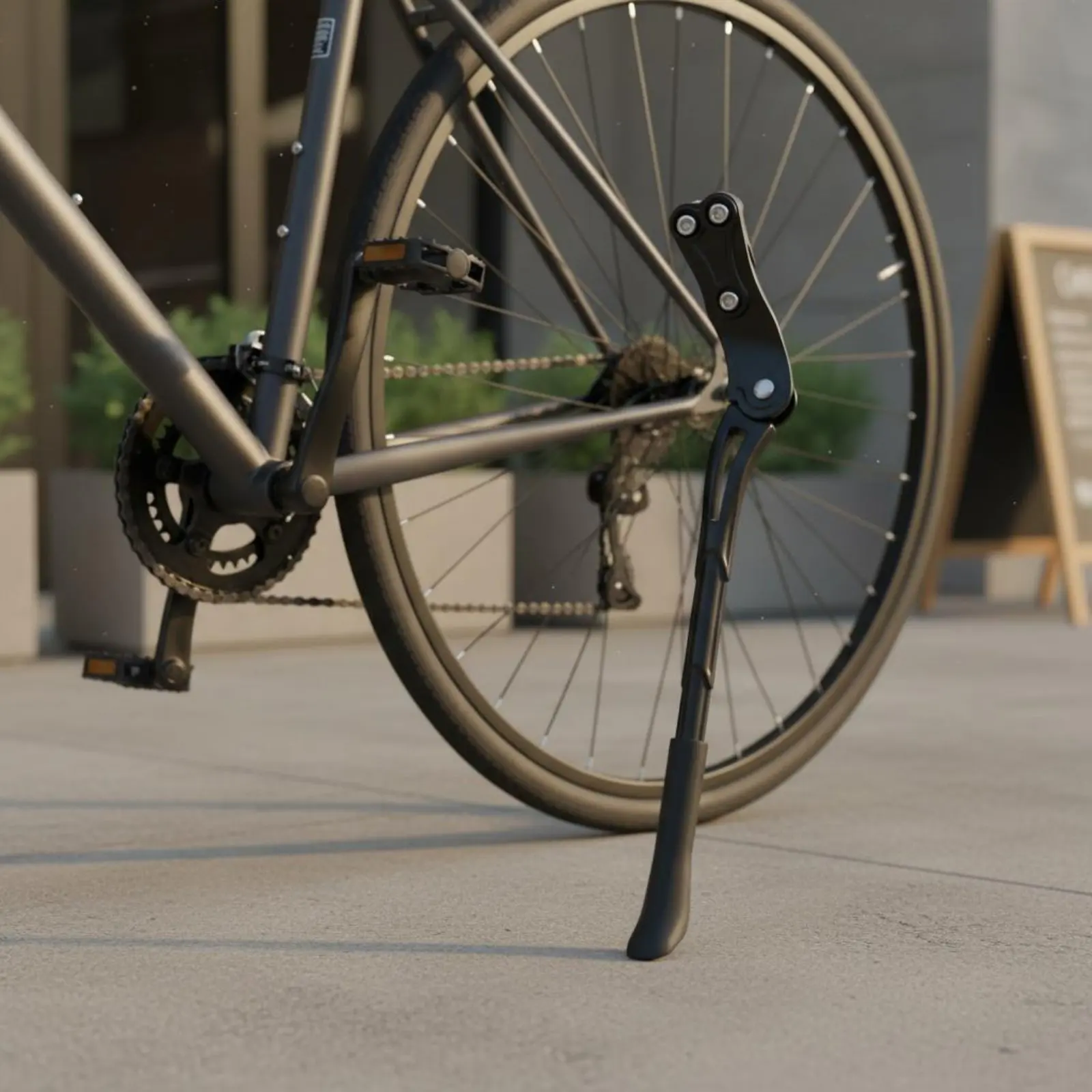Cycle Kickstand Stable Support Aluminum Bike Kickstand Bike Stand Anti-Slip Foot Easy to Install for Outdoor, Garage
Cycle Kickstand Stable Support Aluminum Bike Kickstand Bike Stand Anti-Slip Foot Easy to Install for Outdoor, Garage