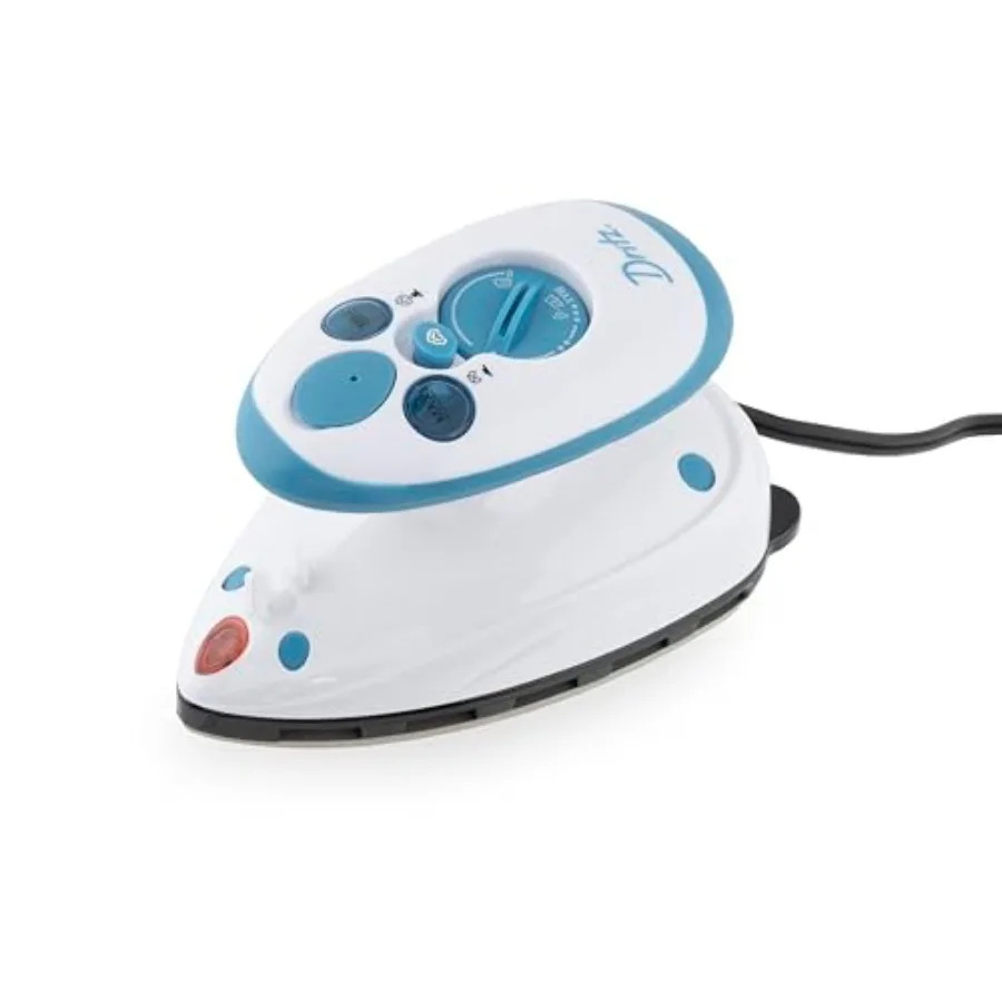 Mighty Travel Steam Iron: Mini Iron for Quilting Crafts and Sewing Compact Portable Travel Steamer for Home and On-the-Go Use
Mighty Travel Steam Iron: Mini Iron for Quilting Crafts and Sewing Compact Portable Travel Steamer for Home and On-the-Go Use