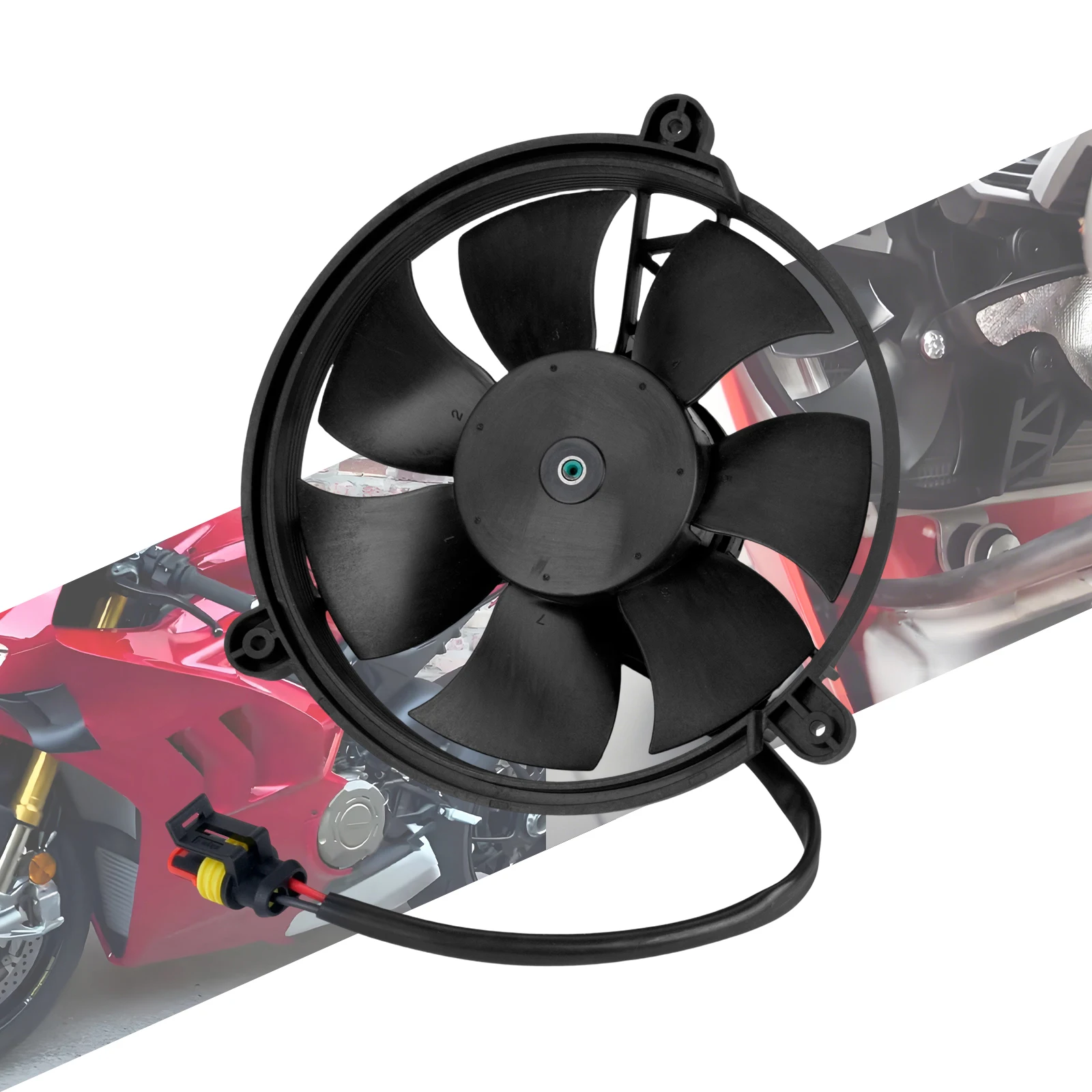 Engine Radiator Cooling Fan Assembly Replacement For Ducati Panigale V4 Speciale 2018 2019 2020 2021 Motorcycle Components
Engine Radiator Cooling Fan Assembly Replacement For Ducati Panigale V4 Speciale 2018 2019 2020 2021 Motorcycle Components