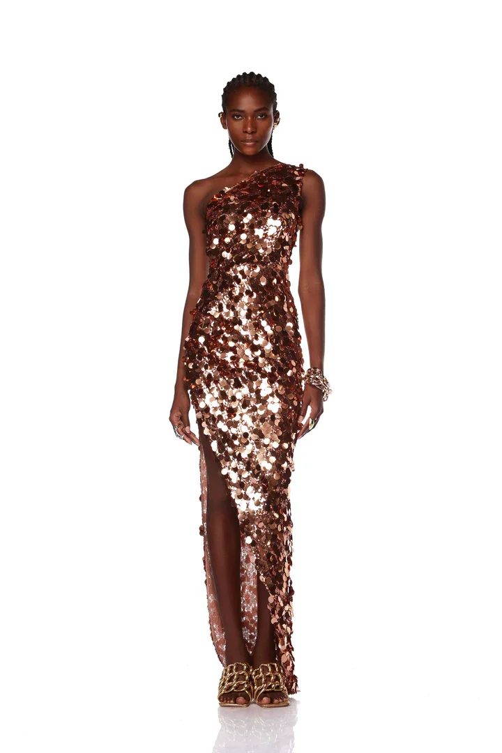 Formal Occassion Dress Women Elegant Gold One Shoulder Asymmetric Sequines Glitter Long Celebrity Evening Club Party Gowns
Formal Occassion Dress Women Elegant Gold One Shoulder Asymmetric Sequines Glitter Long Celebrity Evening Club Party Gowns
