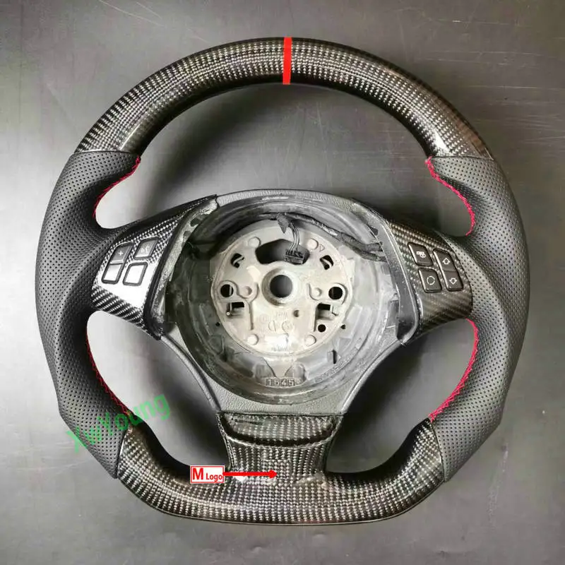For BMW X1 E90 E84 E87 E92 320i 320 100% Real Carbon Fiber Steering Wheel Automobile Refitting
For BMW X1 E90 E84 E87 E92 320i 320 100% Real Carbon Fiber Steering Wheel Automobile Refitting