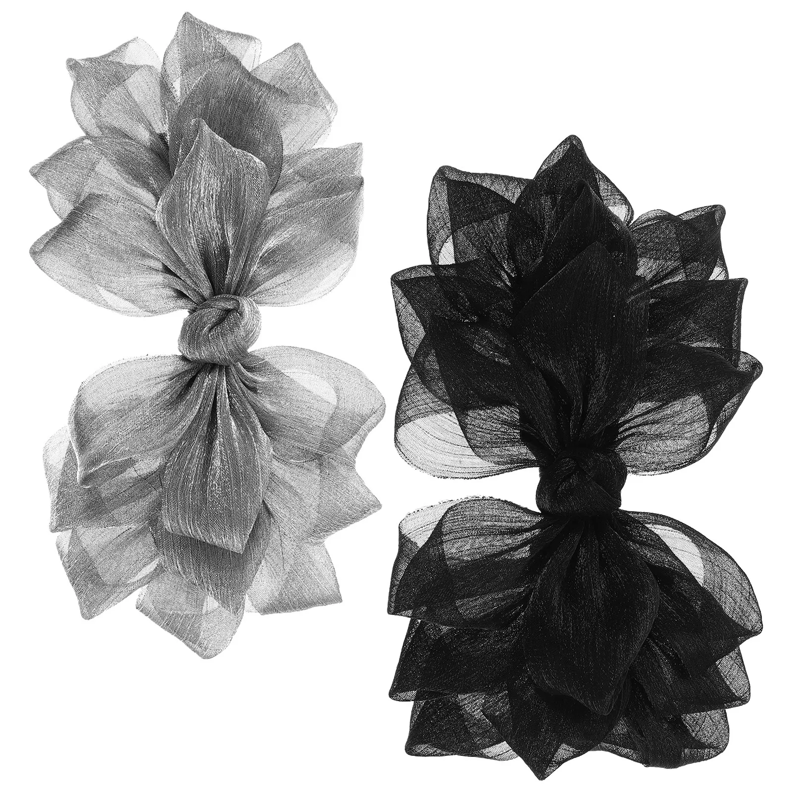 2Pcs Princess Style Wedding Hair Bow Clips Elegant Organza Bridal Bowknot Barrettes Bridesmaid Party Hair Accessories for Women
2Pcs Princess Style Wedding Hair Bow Clips Elegant Organza Bridal Bowknot Barrettes Bridesmaid Party Hair Accessories for Women