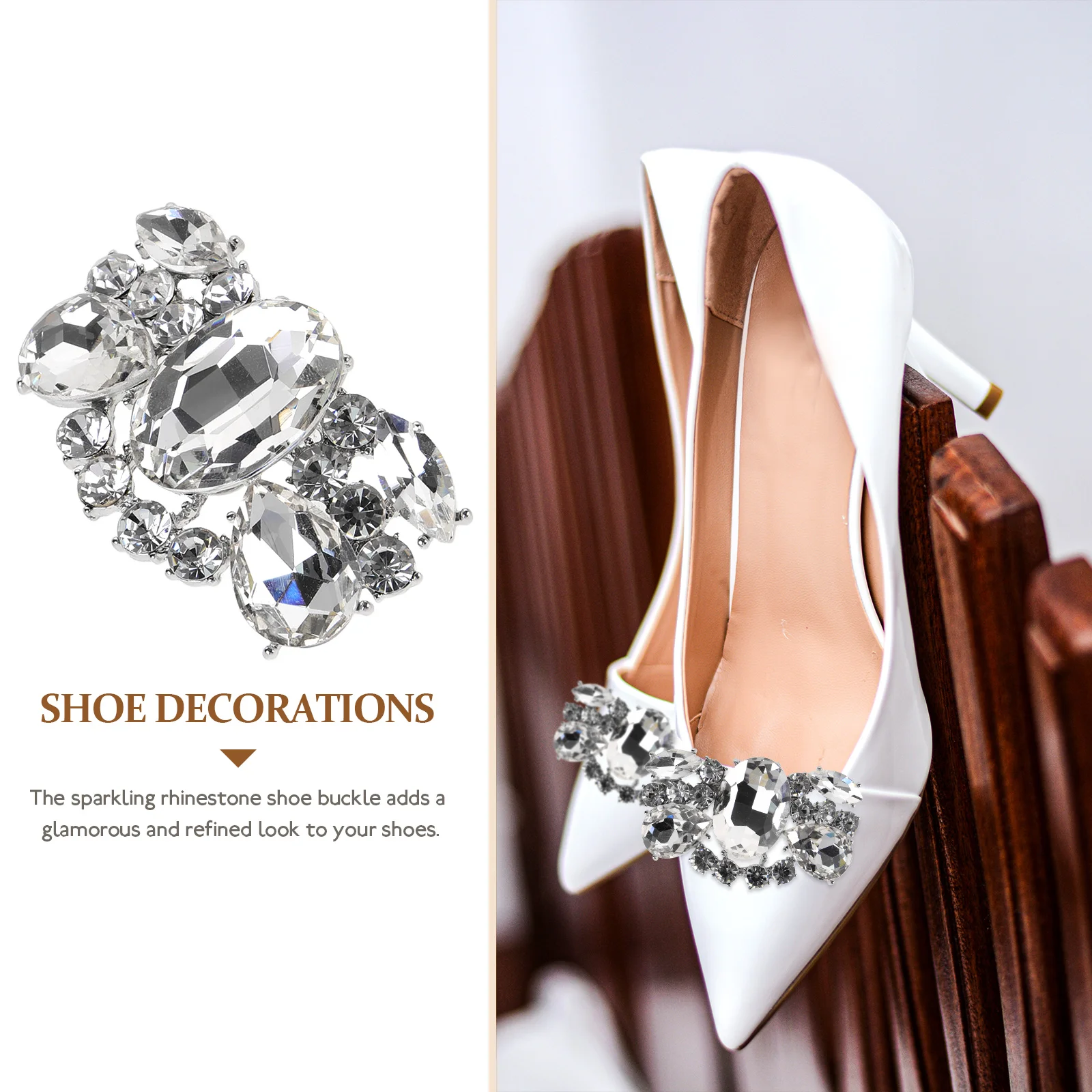 Shoe Buckle Accessories for Women Clips Decoration Buckles Detachable Accessory
Shoe Buckle Accessories for Women Clips Decoration Buckles Detachable Accessory