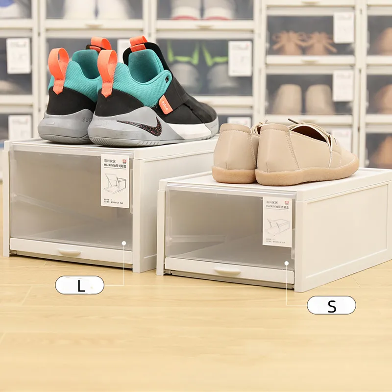 Household moisture-proof and dustproof large thickened storage combination PP plastic shoe cabinet drawer style shoe box storage
Household moisture-proof and dustproof large thickened storage combination PP plastic shoe cabinet drawer style shoe box storage