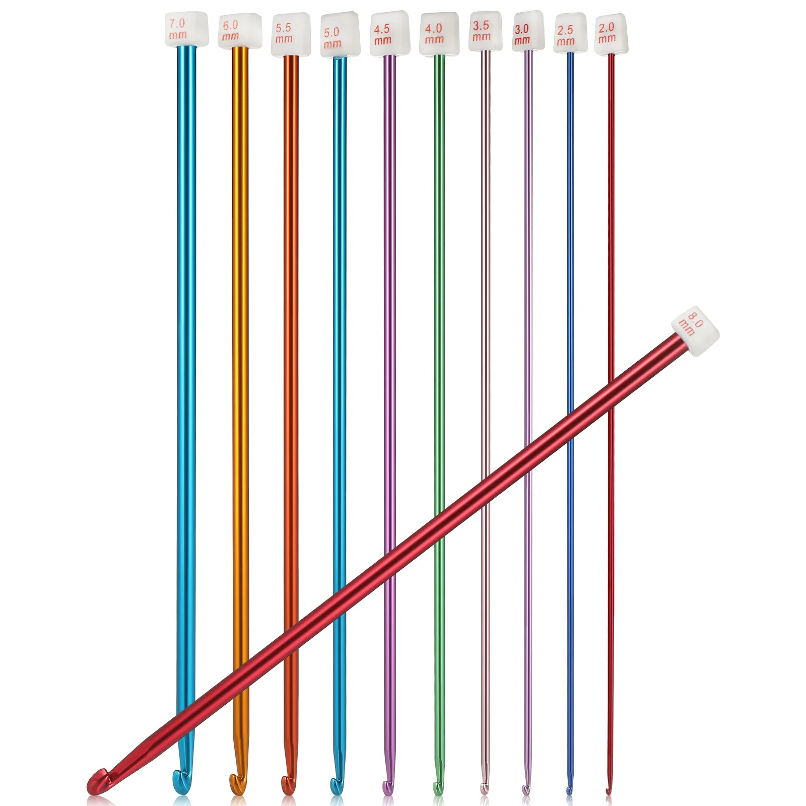 Crochet Hooks Set Knitting Needles Aluminum Oxide Blanket Hook Weave Supplies Accessories Crocheting Tools Sturdy Material
Crochet Hooks Set Knitting Needles Aluminum Oxide Blanket Hook Weave Supplies Accessories Crocheting Tools Sturdy Material