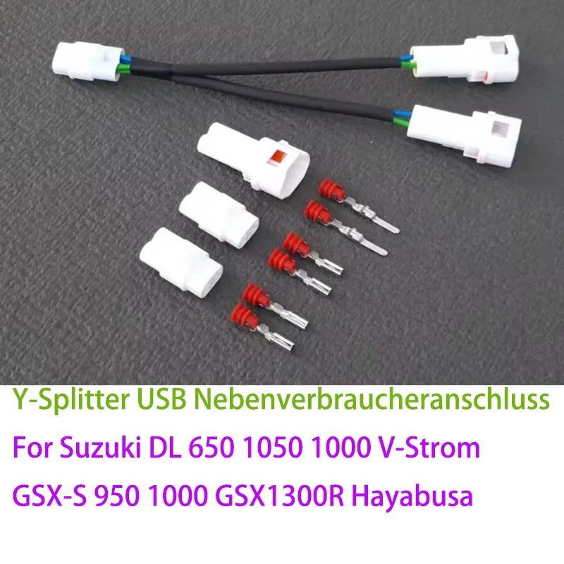 y-Сплиттер USB абсолютный инноватранчluss - Для Suzuki DL 650 1050 1000 V-Strom GSX 1300R Hayabusa GSX-S 1000
y-Сплиттер USB абсолютный инноватранчluss - Для Suzuki DL 650 1050 1000 V-Strom GSX 1300R Hayabusa GSX-S 1000
