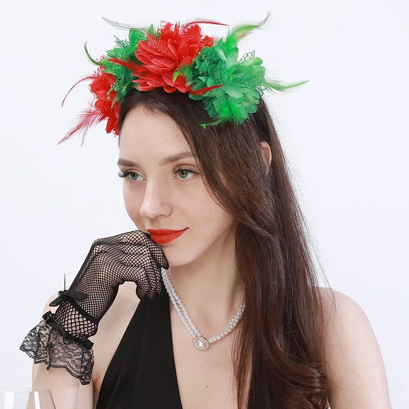 Feather Headpiece Bride Hair Accessories Net Veil Small Hat Jockey Club Hair Accessories Flower Headband
Feather Headpiece Bride Hair Accessories Net Veil Small Hat Jockey Club Hair Accessories Flower Headband