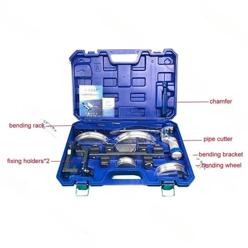 CT-999RF 10-22mm Pipe Tube Bender Air Condition Copper Manual Lever Multi-Bending Device Tubing Bender Combination Tool Kit
CT-999RF 10-22mm Pipe Tube Bender Air Condition Copper Manual Lever Multi-Bending Device Tubing Bender Combination Tool Kit