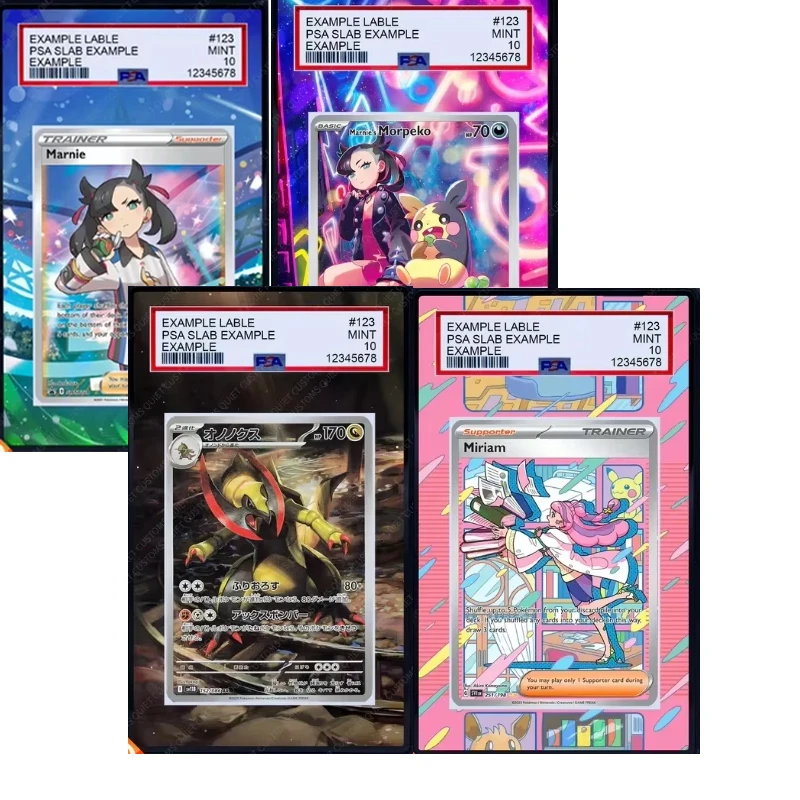 Акриловая подставка для карт Marnies-Pride Metagross Aegislash Castform Dugtrio Miriam, расширенная версия, для демонстрации карт PSA (карты в комплект не входят)
Акриловая подставка для карт Marnies-Pride Metagross Aegislash Castform Dugtrio Miriam, расширенная версия, для демонстрации карт PSA (карты в комплект не входят)