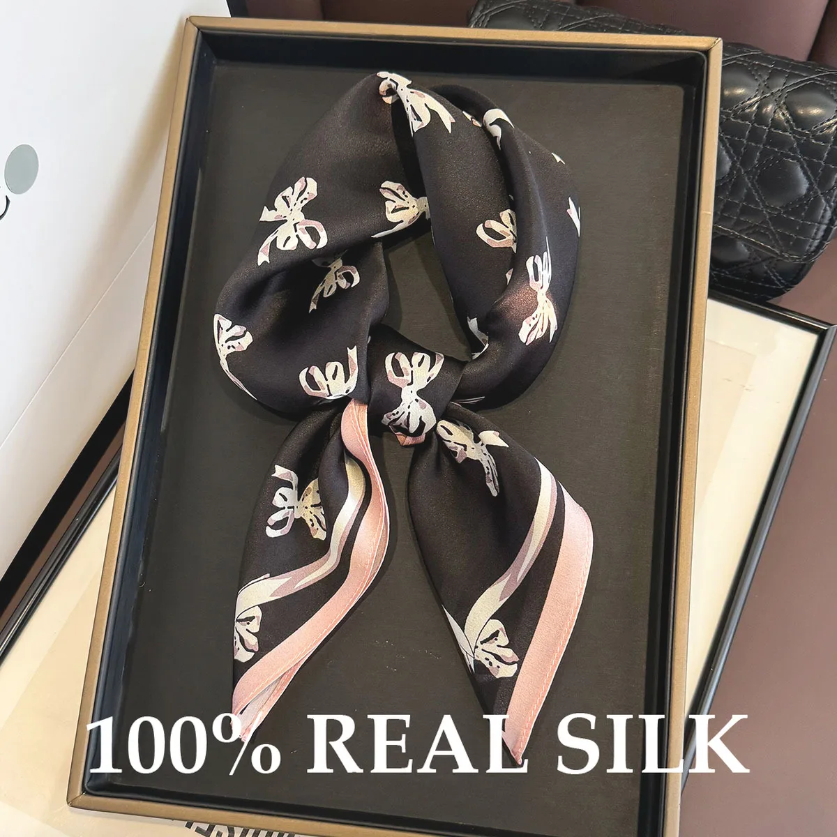 Новый женский шарф из 100% натурального шелка, весна-лето, платок для волос, дизайн, шелковые квадратные шарфы на шею, шейный платок, повязка для волос, платок, бандана
Новый женский шарф из 100% натурального шелка, весна-лето, платок для волос, дизайн, шелковые квадратные шарфы на шею, шейный платок, повязка для волос, платок, бандана