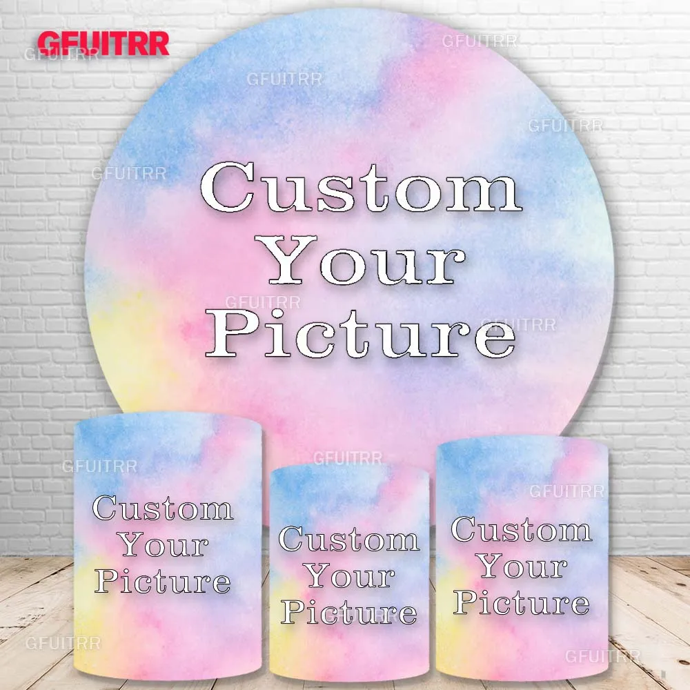 Customized Personal Backdrop Baby Birthday Party Decoration Photo Round Photography Background Cylinder Cover Baby Shower Booth
Customized Personal Backdrop Baby Birthday Party Decoration Photo Round Photography Background Cylinder Cover Baby Shower Booth
