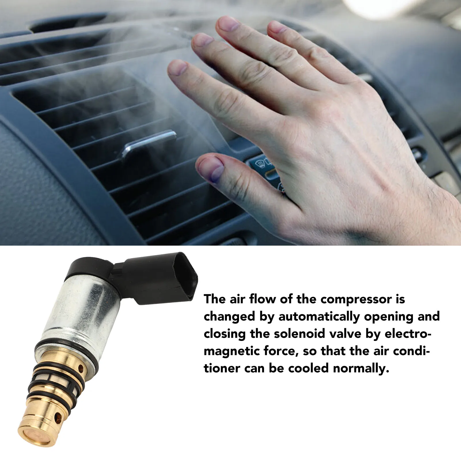 Регулирующий клапан кондиционера Соленоид управления компрессором переменного тока PXE16 Электронный регулирующий клапан кондиционера на 2007-2014 гг.
Регулирующий клапан кондиционера Соленоид управления компрессором переменного тока PXE16 Электронный регулирующий клапан кондиционера на 2007-2014 гг.