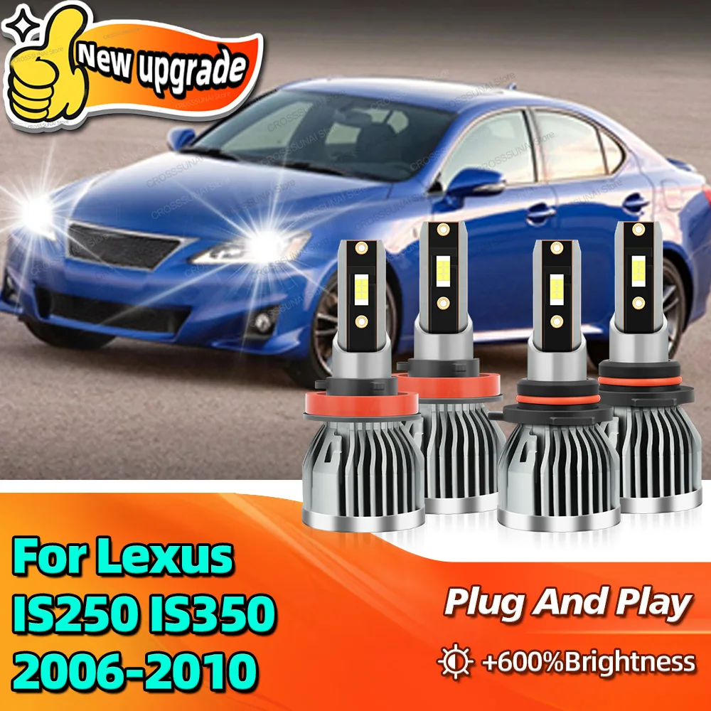 2/4 шт. светодиодные фары Canbus, автомобильные лампы для Lexus IS250 IS350 2006 2007 2008 2009 2010 с защитой от бликов
2/4 шт. светодиодные фары Canbus, автомобильные лампы для Lexus IS250 IS350 2006 2007 2008 2009 2010 с защитой от бликов