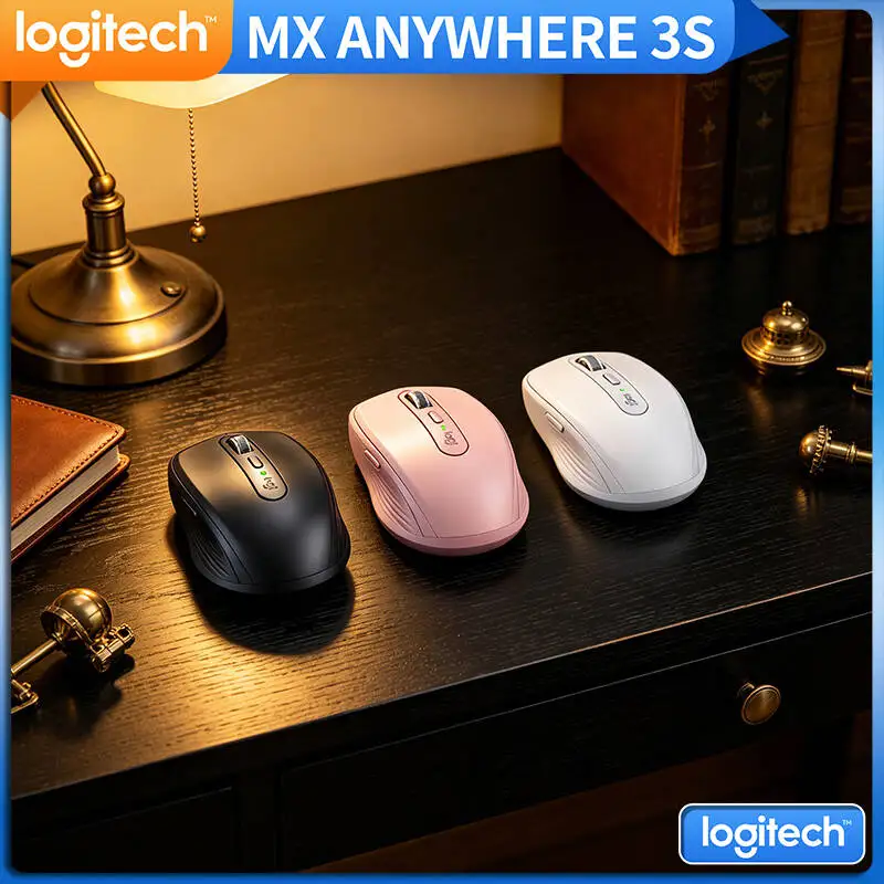 Logitech MX Anywhere 3S Portable Mouse - 8K DPI Glass Tracking, Silent Click, Compact Size, Perfect for Library & Mobile Work
Logitech MX Anywhere 3S Portable Mouse - 8K DPI Glass Tracking, Silent Click, Compact Size, Perfect for Library & Mobile Work