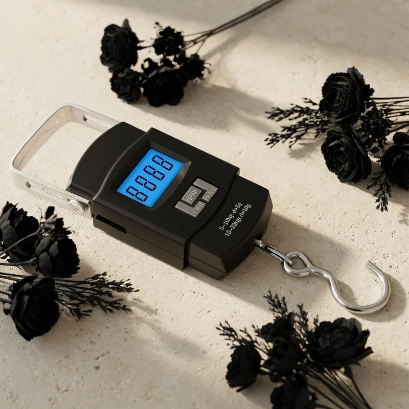 Digital Hanging Scale – Portable Luggage Fishing Hook Scale, Small Handheld Spring Scale for Travel, Gift for Fisherman
Digital Hanging Scale – Portable Luggage Fishing Hook Scale, Small Handheld Spring Scale for Travel, Gift for Fisherman