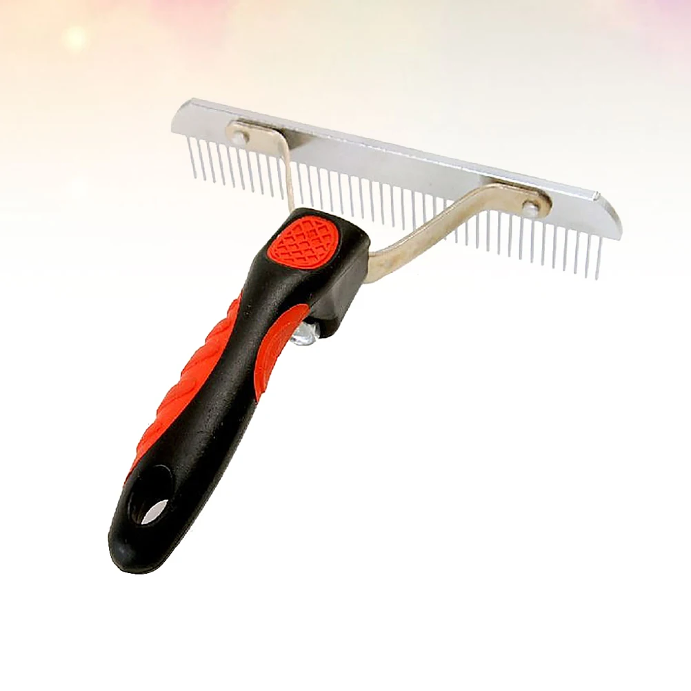 Pet Hair Brush for Large Dogs Durable Stainless Steel Non Slip Handle Dematting Comb Storage Hole Dog Grooming Supplies
Pet Hair Brush for Large Dogs Durable Stainless Steel Non Slip Handle Dematting Comb Storage Hole Dog Grooming Supplies