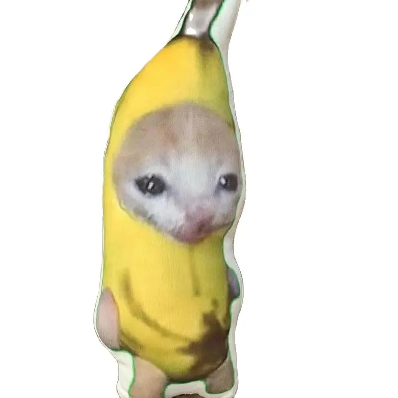 Creative Happy Cat Crying Banana Cat Stuffed Plush Key Keychain Plush Toy Sad Cry Bananacat Funny Meme Banana Cat
Creative Happy Cat Crying Banana Cat Stuffed Plush Key Keychain Plush Toy Sad Cry Bananacat Funny Meme Banana Cat