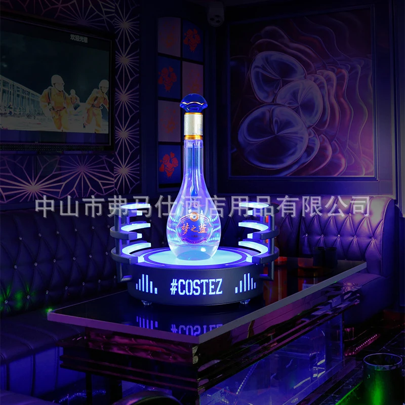 Bar KTV LED light-up wine holder nightclub creative personalized champagne holder XO foreign wine display rack win
Bar KTV LED light-up wine holder nightclub creative personalized champagne holder XO foreign wine display rack win