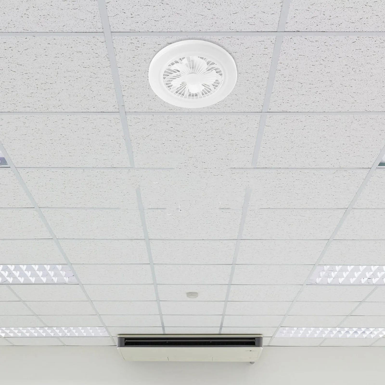 E27 LED 50W Energy efficient Remote Control Bedroom Kitchen Ceiling Lamp Adjustable Brightness Small Fan
E27 LED 50W Energy efficient Remote Control Bedroom Kitchen Ceiling Lamp Adjustable Brightness Small Fan