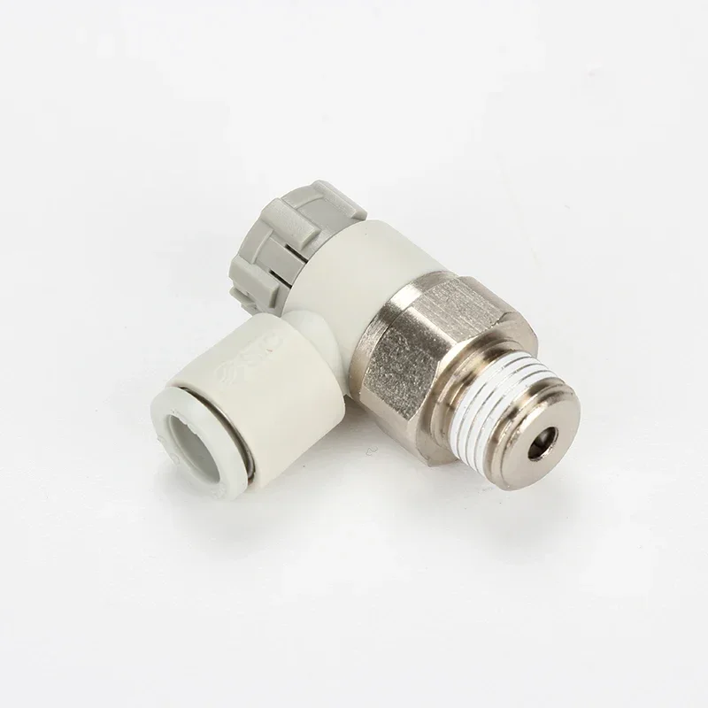 Original genuine throttle valve AS speed control valve adjustable pneumatic valve PU elbow AS2201F
Original genuine throttle valve AS speed control valve adjustable pneumatic valve PU elbow AS2201F