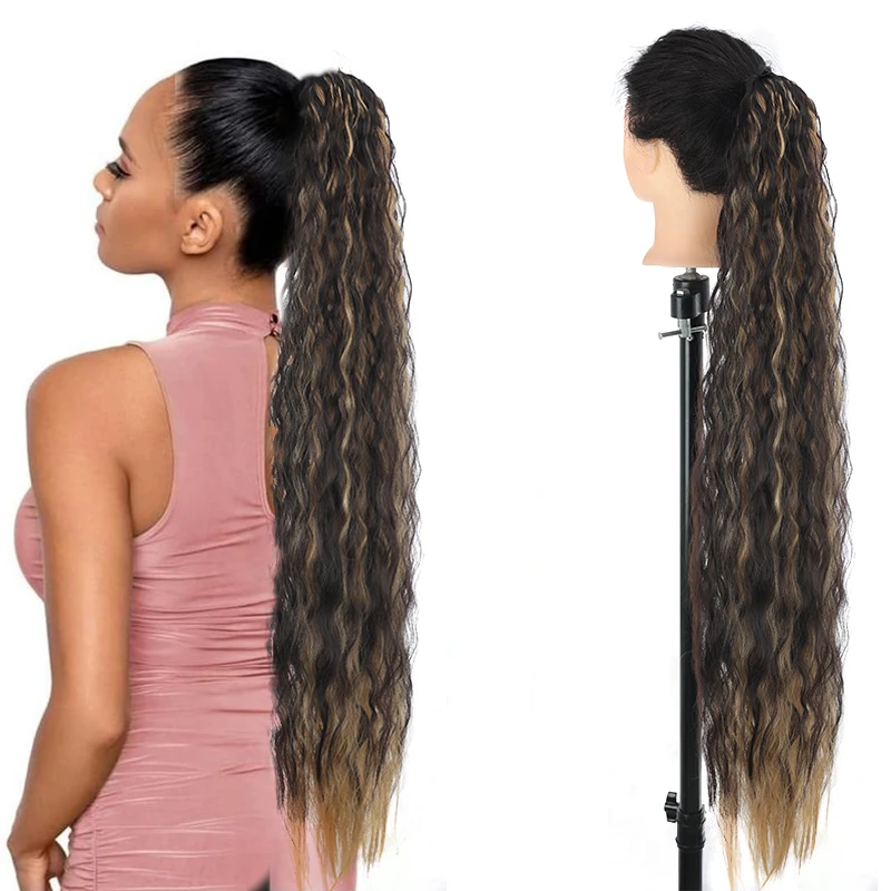 32 inch Synthetic super Long Curly Wavy Ponytail Extension High Tempareture Resistant Ponytail Hairpiece For Women Daily Party
32 inch Synthetic super Long Curly Wavy Ponytail Extension High Tempareture Resistant Ponytail Hairpiece For Women Daily Party