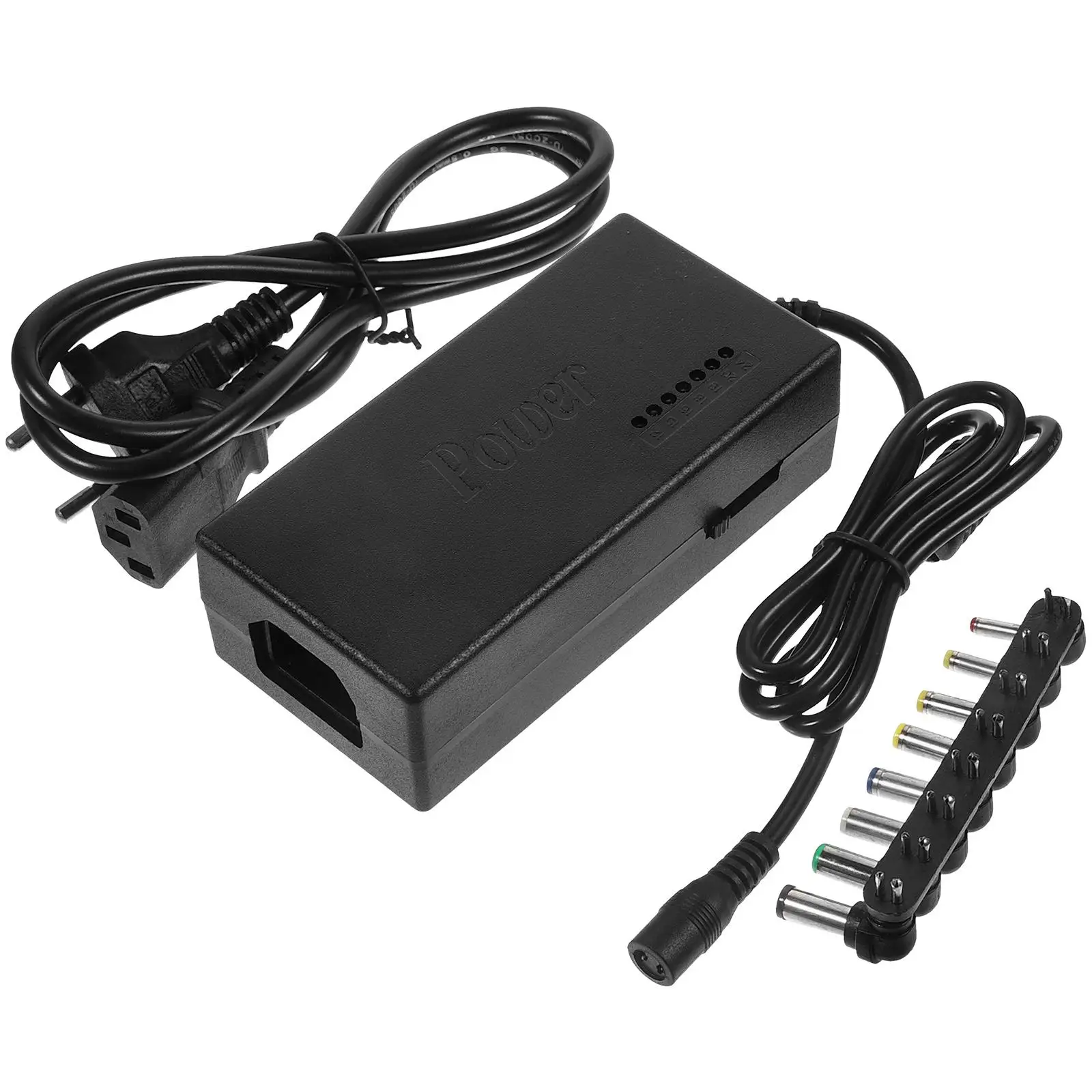 10pcs 96W Multi-Function Notebook 12V-24V Adjustable 96W Notebook Power Adapter (1 Main Body, 8 Heads,
10pcs 96W Multi-Function Notebook 12V-24V Adjustable 96W Notebook Power Adapter (1 Main Body, 8 Heads,