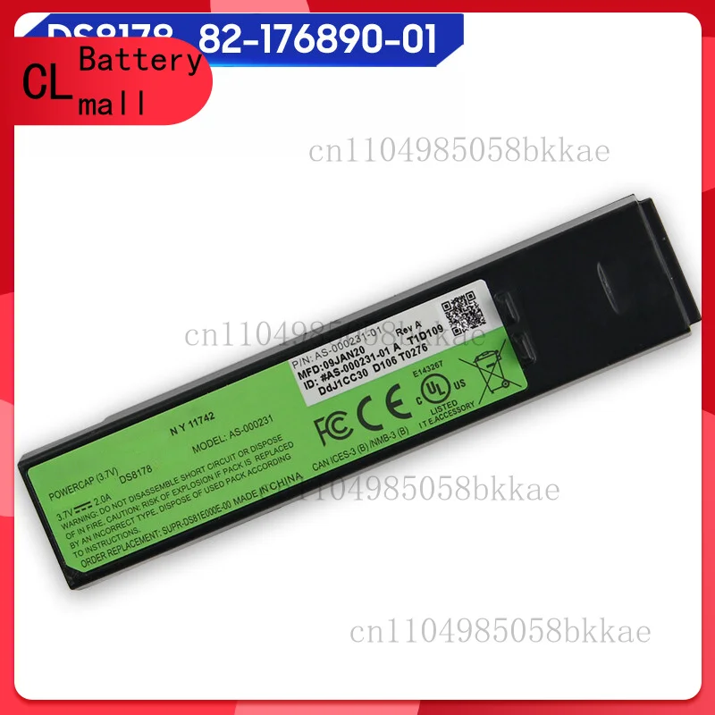 Battery DS8178 82-176890-01 For Zebra Motorola DS8100 DS8170 CR8178-SC AS-000231
Battery DS8178 82-176890-01 For Zebra Motorola DS8100 DS8170 CR8178-SC AS-000231
