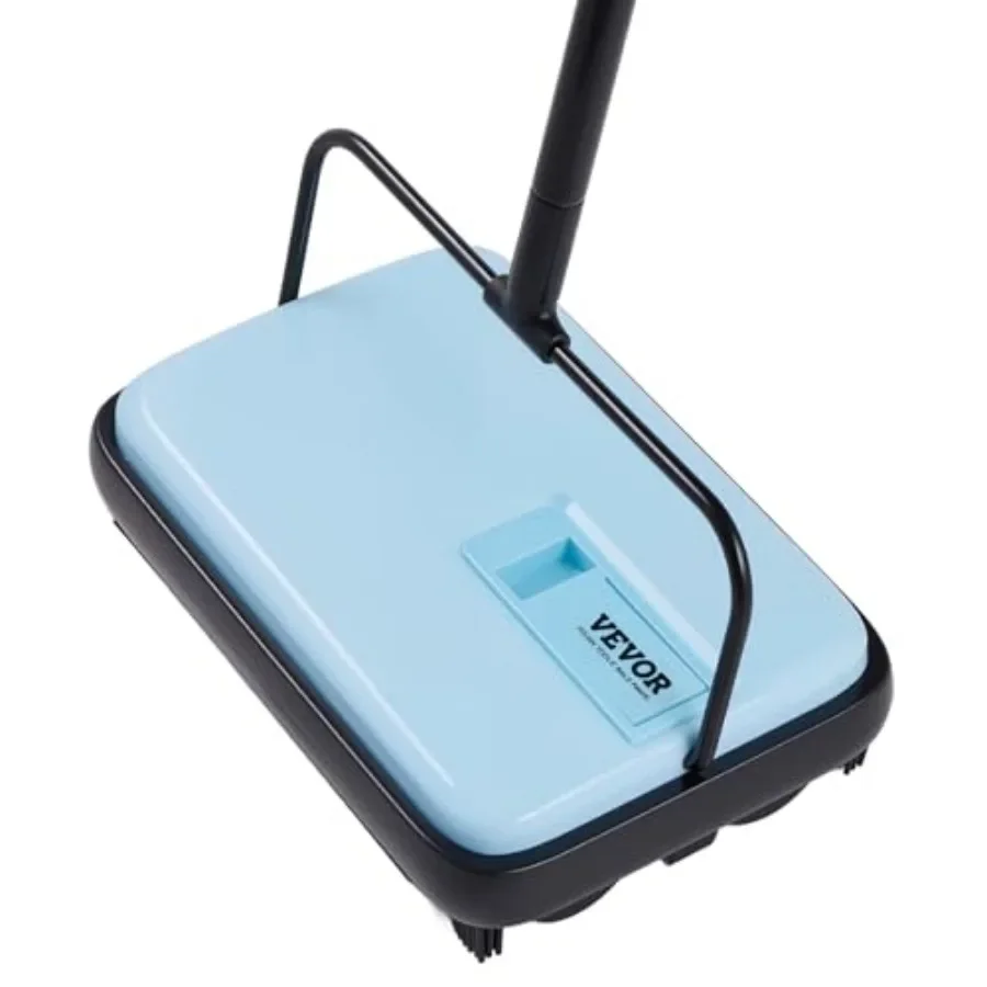 Carpet Sweeper Manual, Floor Sweeper with 300 ml Dustbin Capacity Easy to Empty, 6.7 inch Cleaning Width for Home Office Carpet
Carpet Sweeper Manual, Floor Sweeper with 300 ml Dustbin Capacity Easy to Empty, 6.7 inch Cleaning Width for Home Office Carpet