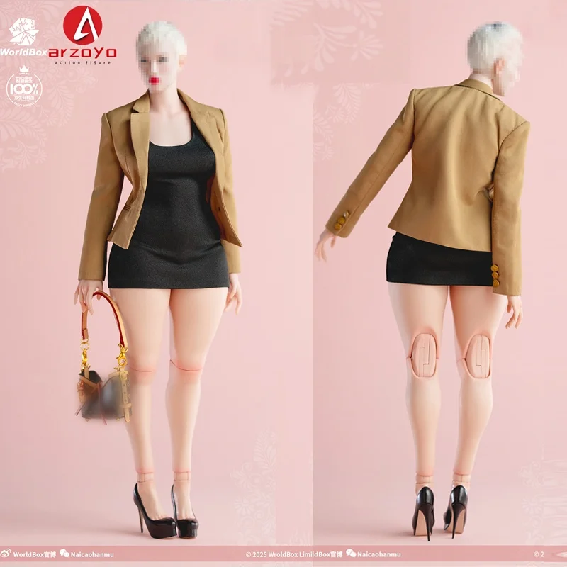 Worldbox CA023 1/6 Female Plus Sized Girl Tight Dress Sheath High Heel Set Model Fit 12'' AT218 Action Figure Body
Worldbox CA023 1/6 Female Plus Sized Girl Tight Dress Sheath High Heel Set Model Fit 12'' AT218 Action Figure Body