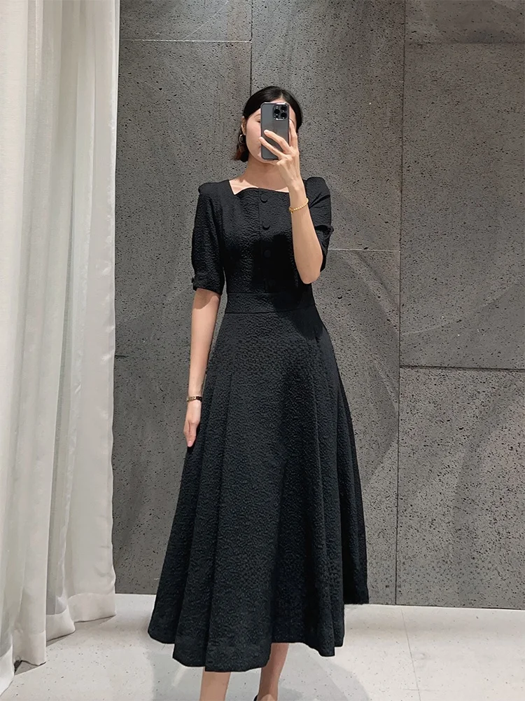 Hebe Ele Rotation! Bla Bubble Sve ort Sve Waist Cinching Slimming Dr Women's Faion Commute Polyester Fiber...
Hebe Ele Rotation! Bla Bubble Sve ort Sve Waist Cinching Slimming Dr Women's Faion Commute Polyester Fiber...