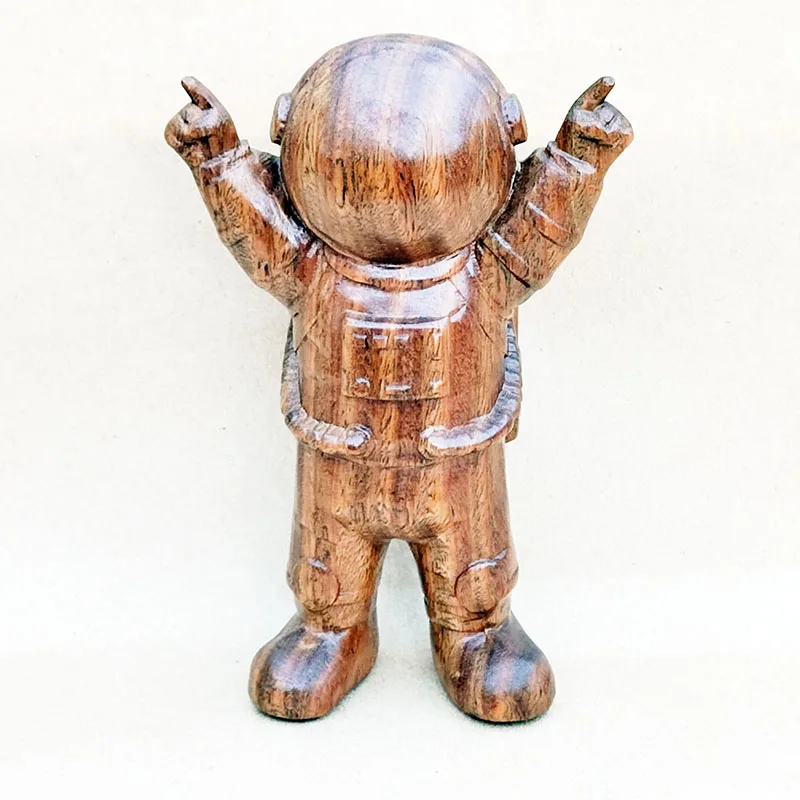 YZ286 - 9.5 CM Tall Green Sandalwood Carved Figurine - Astronaut
YZ286 - 9.5 CM Tall Green Sandalwood Carved Figurine - Astronaut