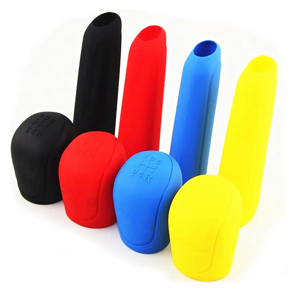 2 set Silicone Car Gear Knob Cover Dust Proof Scratch Resistant Oval Shifter Boot Grip Protector For Interior Car 
2 set Silicone Car Gear Knob Cover Dust Proof Scratch Resistant Oval Shifter Boot Grip Protector For Interior Car