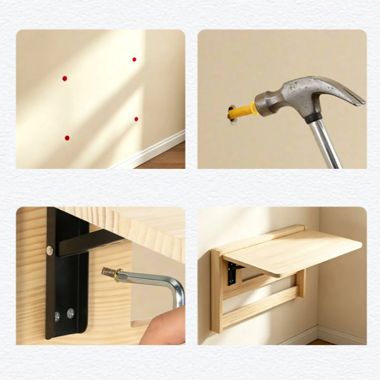 Wall Mounted Folding Desk Foldable Wooden Drop Panel Wall Table Laundry Folding Table High Load Capacity Sturdy Duty
Wall Mounted Folding Desk Foldable Wooden Drop Panel Wall Table Laundry Folding Table High Load Capacity Sturdy Duty