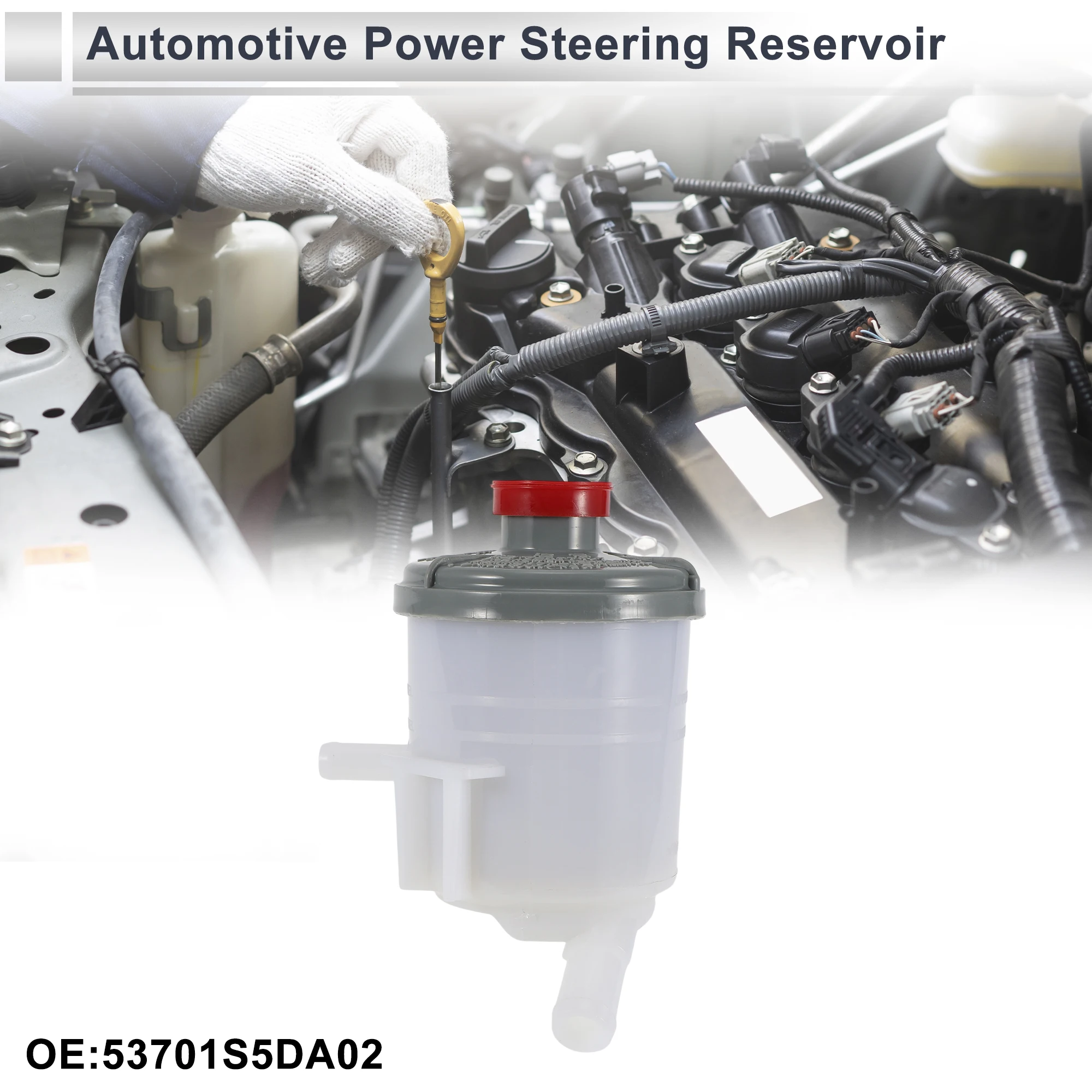 UXCELL Power Steering Reservoir for Honda Civic 2001 2002 2003 2004 2005 No.53701S5DA02 1 Pc White
UXCELL Power Steering Reservoir for Honda Civic 2001 2002 2003 2004 2005 No.53701S5DA02 1 Pc White