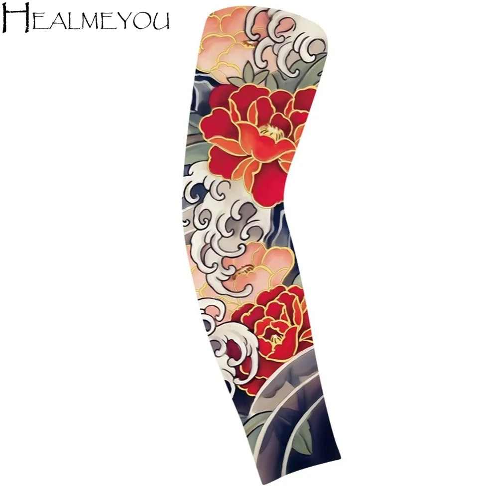 Flower Arm Pattern Flower Arm Tattoo Sleeve Elastic Breathable Sun Protection Cover UV Protection Sunscreen Men Sunscreen Sleeve
Flower Arm Pattern Flower Arm Tattoo Sleeve Elastic Breathable Sun Protection Cover UV Protection Sunscreen Men Sunscreen Sleeve