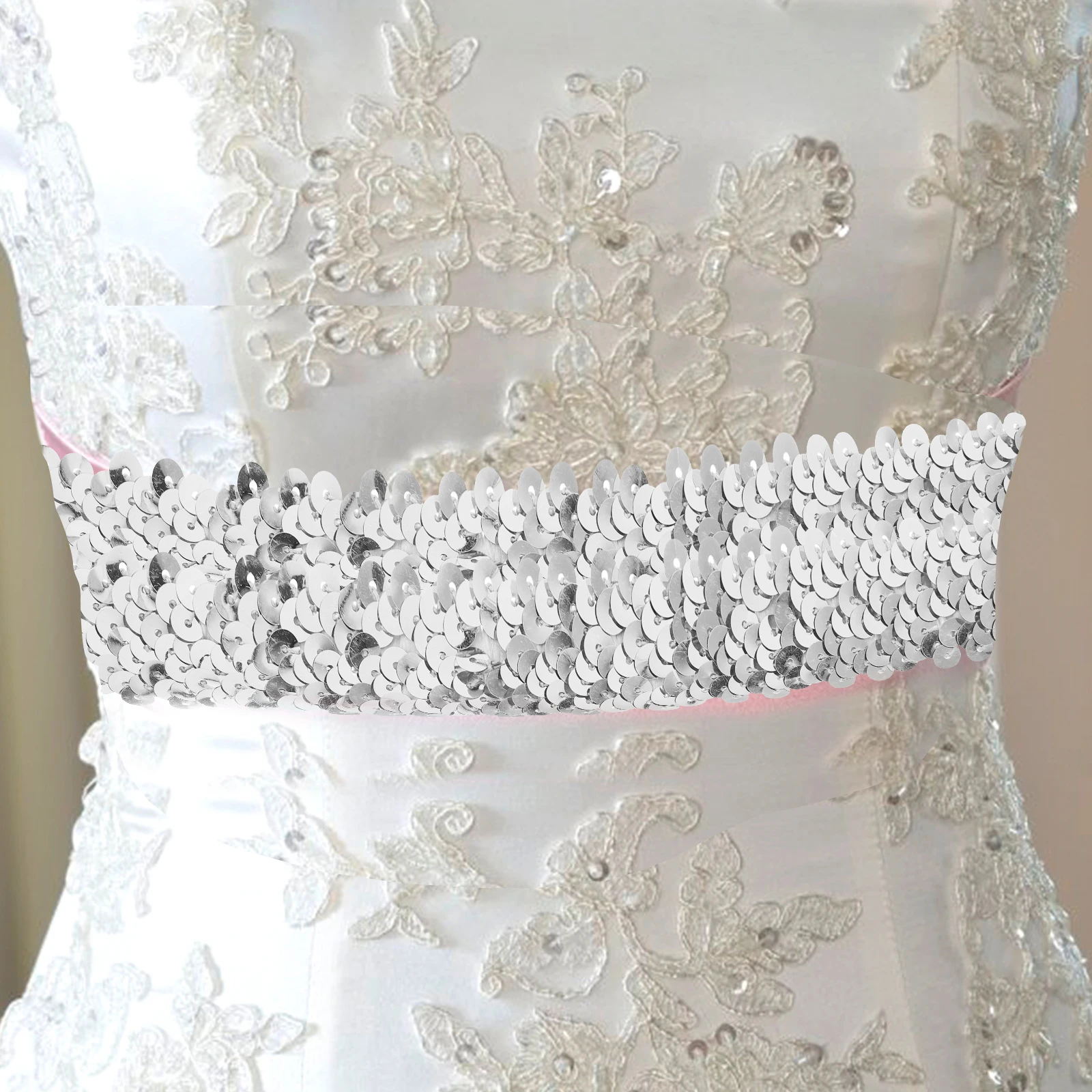 Sequin Elastic Waistb 3cm Red Decorative Trim for Clothing Dress Lingerie Curtain DIY Craft Fabric Embellishment
Sequin Elastic Waistb 3cm Red Decorative Trim for Clothing Dress Lingerie Curtain DIY Craft Fabric Embellishment