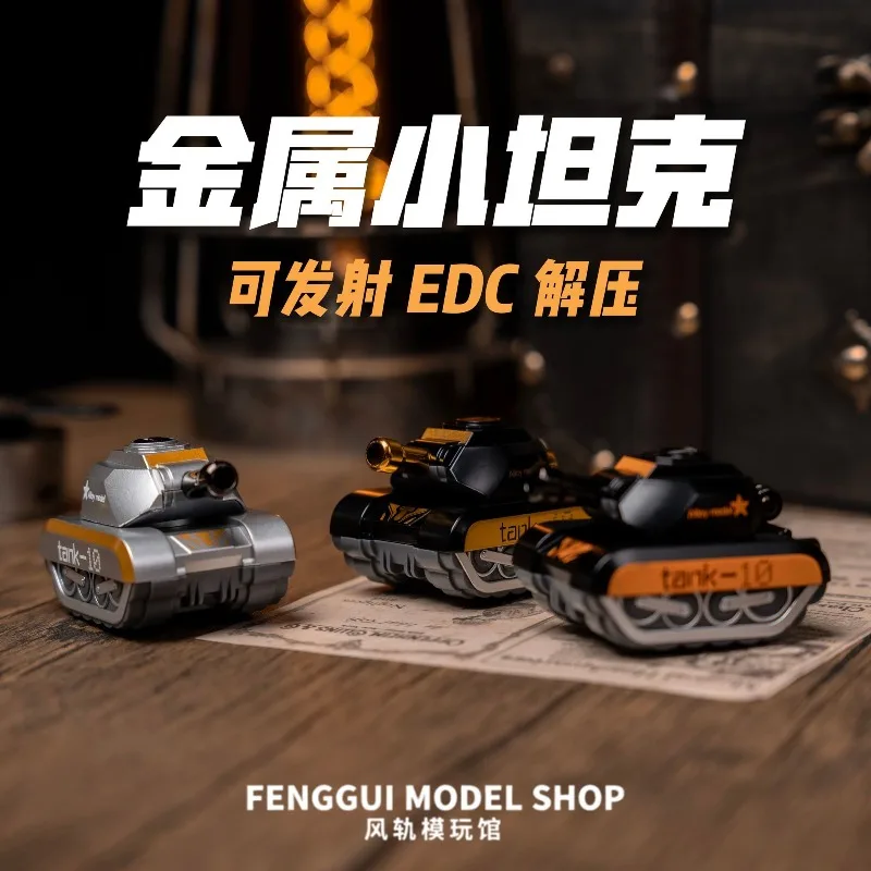 Alloy Diecast Mini Tank Model with Launch Function EDC Fidget Toy Desktop Decoration for Collection Gift Home Ornament
Alloy Diecast Mini Tank Model with Launch Function EDC Fidget Toy Desktop Decoration for Collection Gift Home Ornament