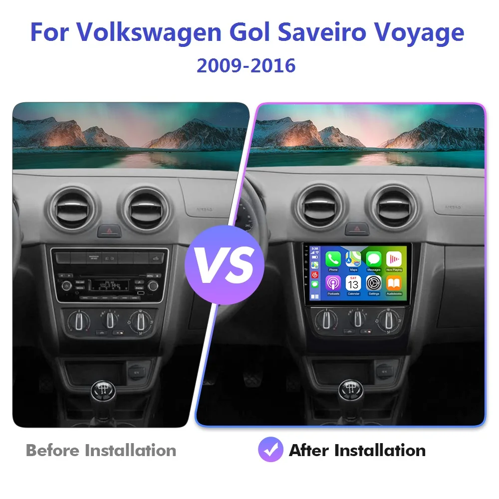 Isudar T78P Android13 Auto Radio Player For Volkswagen Gol Saveiro Voyage 2009-2016 Car Multimedia with frame 2K screen carplay
Isudar T78P Android13 Auto Radio Player For Volkswagen Gol Saveiro Voyage 2009-2016 Car Multimedia with frame 2K screen carplay