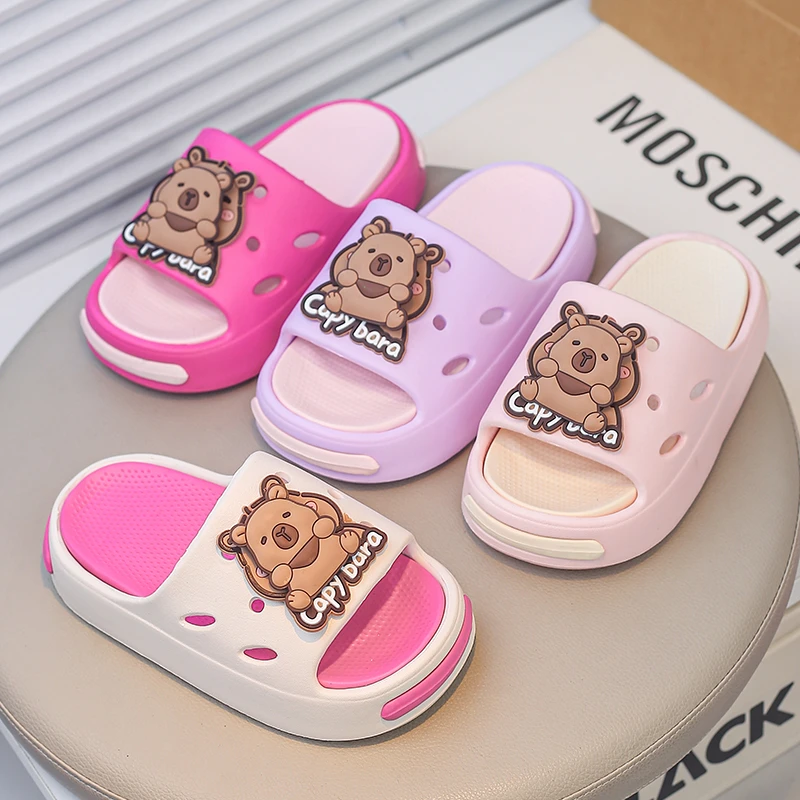2026 Popular Children Cartoon Slippers Versatile Eva Slippers Girls Fashionable Soft-Soled Non-Slip Sandals Bathroom Shower
2026 Popular Children Cartoon Slippers Versatile Eva Slippers Girls Fashionable Soft-Soled Non-Slip Sandals Bathroom Shower