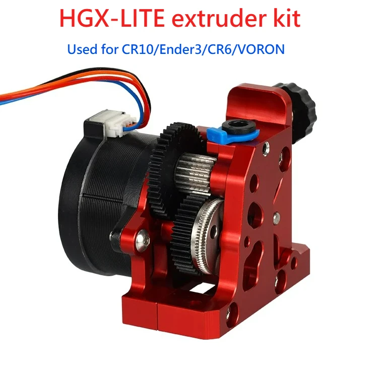 HGX LITE Extruder Dual Gear Extruder Hard Steel Reduction Gear High Speed Motor 3D Printer Parts for CR10 CR 10S Ender3 V2 VORON
HGX LITE Extruder Dual Gear Extruder Hard Steel Reduction Gear High Speed Motor 3D Printer Parts for CR10 CR 10S Ender3 V2 VORON