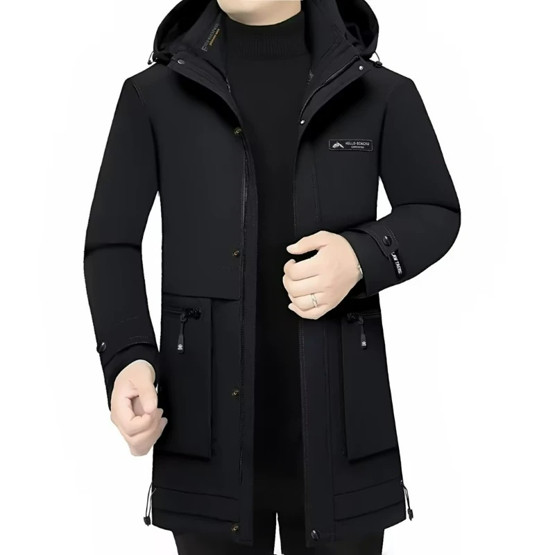 2025 Versatile Lightweight Jacket For Men Featuring Thick Goose Down Waterproof Detachable Lining Luxury Hooded Coat
2025 Versatile Lightweight Jacket For Men Featuring Thick Goose Down Waterproof Detachable Lining Luxury Hooded Coat