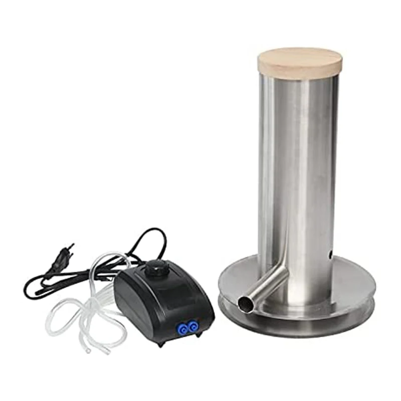 Stainless Steel Cold Smoke Generator Size L Smoker BBQ for smoking/food and meat Smokehouse Premium accessories for BBQ Grill
Stainless Steel Cold Smoke Generator Size L Smoker BBQ for smoking/food and meat Smokehouse Premium accessories for BBQ Grill