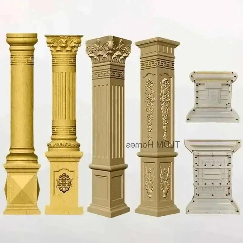 European Durable Abs Plastic Steel Roman Pier Column Square Base Mold Home Gardening Outdoors Flower Pot Base Cement Mold r Top 
European Durable Abs Plastic Steel Roman Pier Column Square Base Mold Home Gardening Outdoors Flower Pot Base Cement Mold r Top