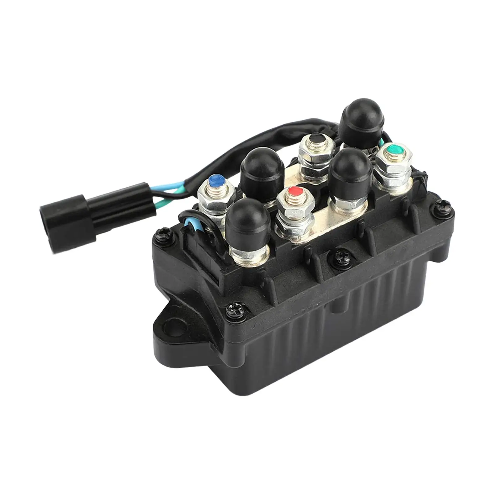 Реле триммера и наклона лодки в сборе 61A-81950-01-00 для подвесных двигателей Yamaha 2-тактный и 4-тактный F-60 HP F-75 HP F-90 HP 
Реле триммера и наклона лодки в сборе 61A-81950-01-00 для подвесных двигателей Yamaha 2-тактный и 4-тактный F-60 HP F-75 HP F-90 HP