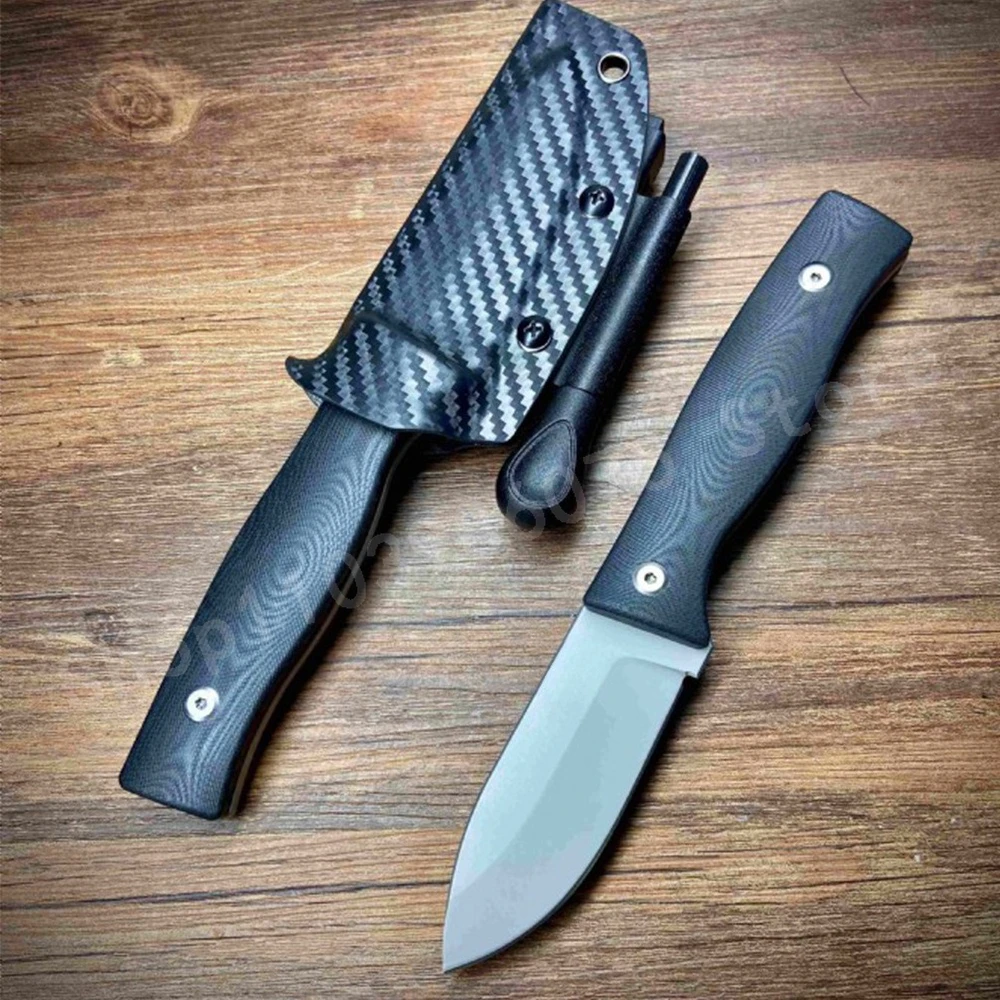 BUSSE Black Outdoor Straight Knife 8Cr13Mov Blade G10 Handle Outdoor Camping Survival EDC Escape Tool Practical Cutting Knife
BUSSE Black Outdoor Straight Knife 8Cr13Mov Blade G10 Handle Outdoor Camping Survival EDC Escape Tool Practical Cutting Knife