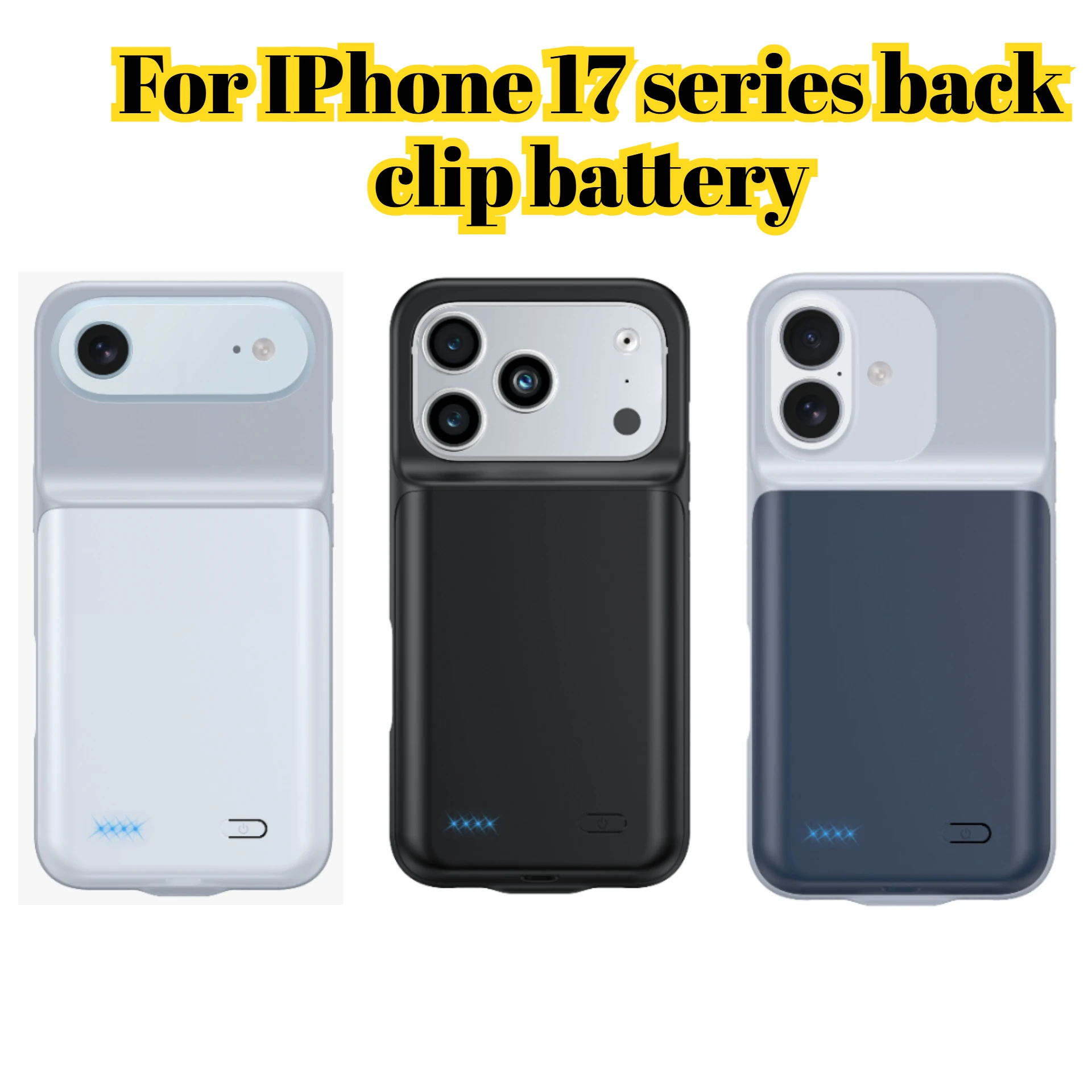 10000 мАч для IPhone 17 Pro Max Power Bank Чехол Apple 17 Air Портативное зарядное устройство Крышка Магнитный защитный чехол для аккумулятора
10000 мАч для IPhone 17 Pro Max Power Bank Чехол Apple 17 Air Портативное зарядное устройство Крышка Магнитный защитный чехол для аккумулятора