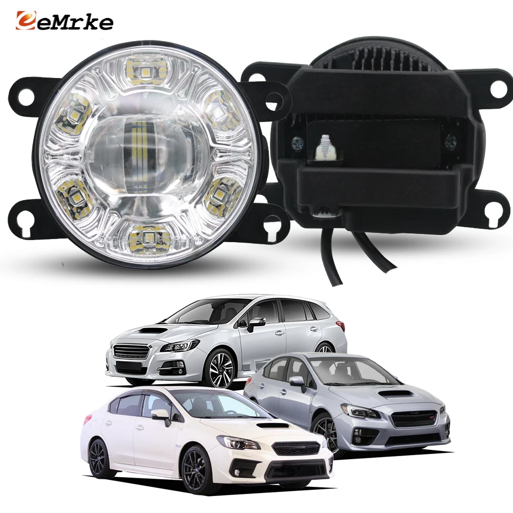 For Subaru Levorg 2014 2015 2016 2017 WRX Sti 2015-2020 Led Head Fog Lights 18W Fog Driving Lamp Daylight E-mark E4 DRL Ring
For Subaru Levorg 2014 2015 2016 2017 WRX Sti 2015-2020 Led Head Fog Lights 18W Fog Driving Lamp Daylight E-mark E4 DRL Ring