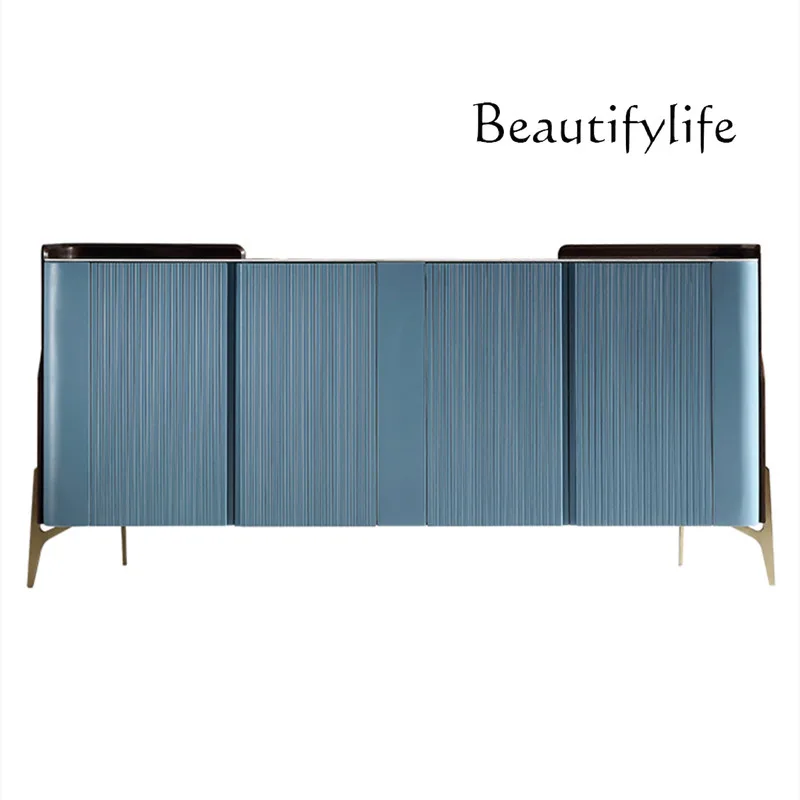 Minimalist rock slab dining side cabinet Solid wood storage locker Modern light luxury living room entrance cabinet
Minimalist rock slab dining side cabinet Solid wood storage locker Modern light luxury living room entrance cabinet
