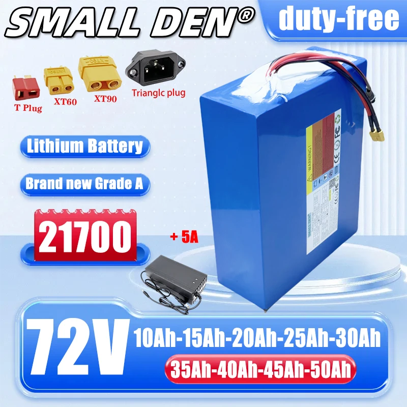 21700 72V 30Ah 20Ah 10Ah 15Ah 25Ah 35Ah 40Ah 45Ah 50Ah lithium battery pack 20S2P-10P 0-3500W high-power 84V battery with BMS AA
21700 72V 30Ah 20Ah 10Ah 15Ah 25Ah 35Ah 40Ah 45Ah 50Ah lithium battery pack 20S2P-10P 0-3500W high-power 84V battery with BMS AA